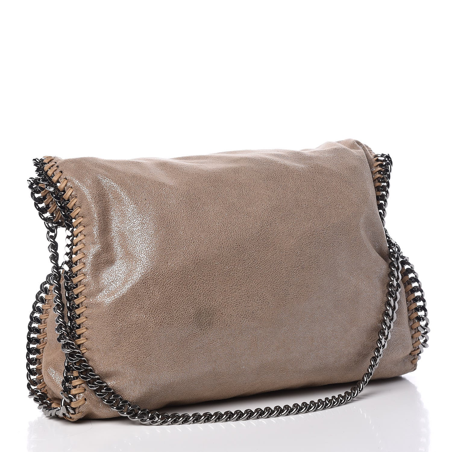Stella McCartney Shaggy Deer Falabella Fold Over Tote Pearlesce 4 of 17