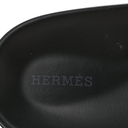 Hermes Calfskin Womens Chypre Sandals 41 Black 8 of 9