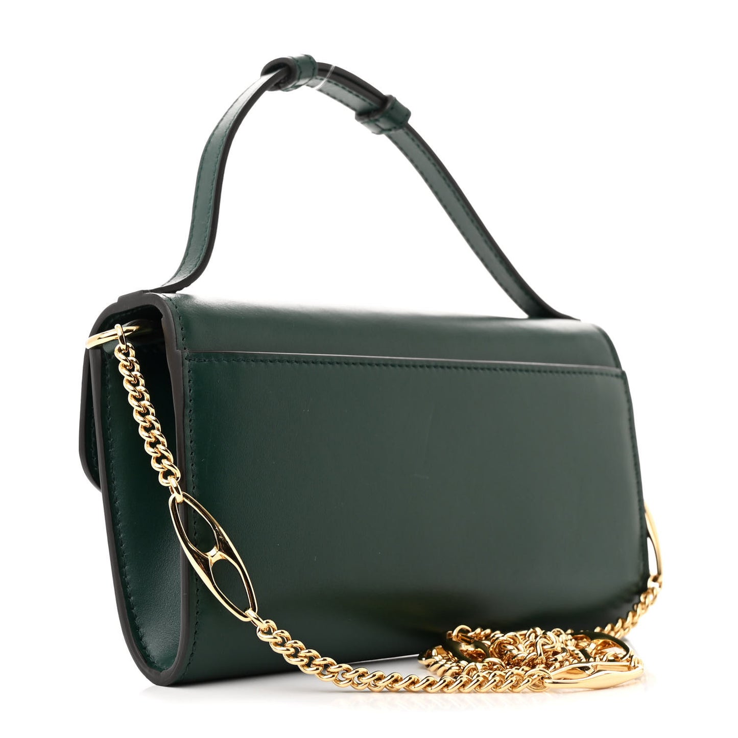 Smooth Calfskin Mini Zumi Shoulder Bag Vintage Green