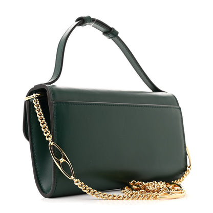 Gucci Smooth Calfskin Mini Zumi Shoulder Bag Vintage Green 3 of 9
