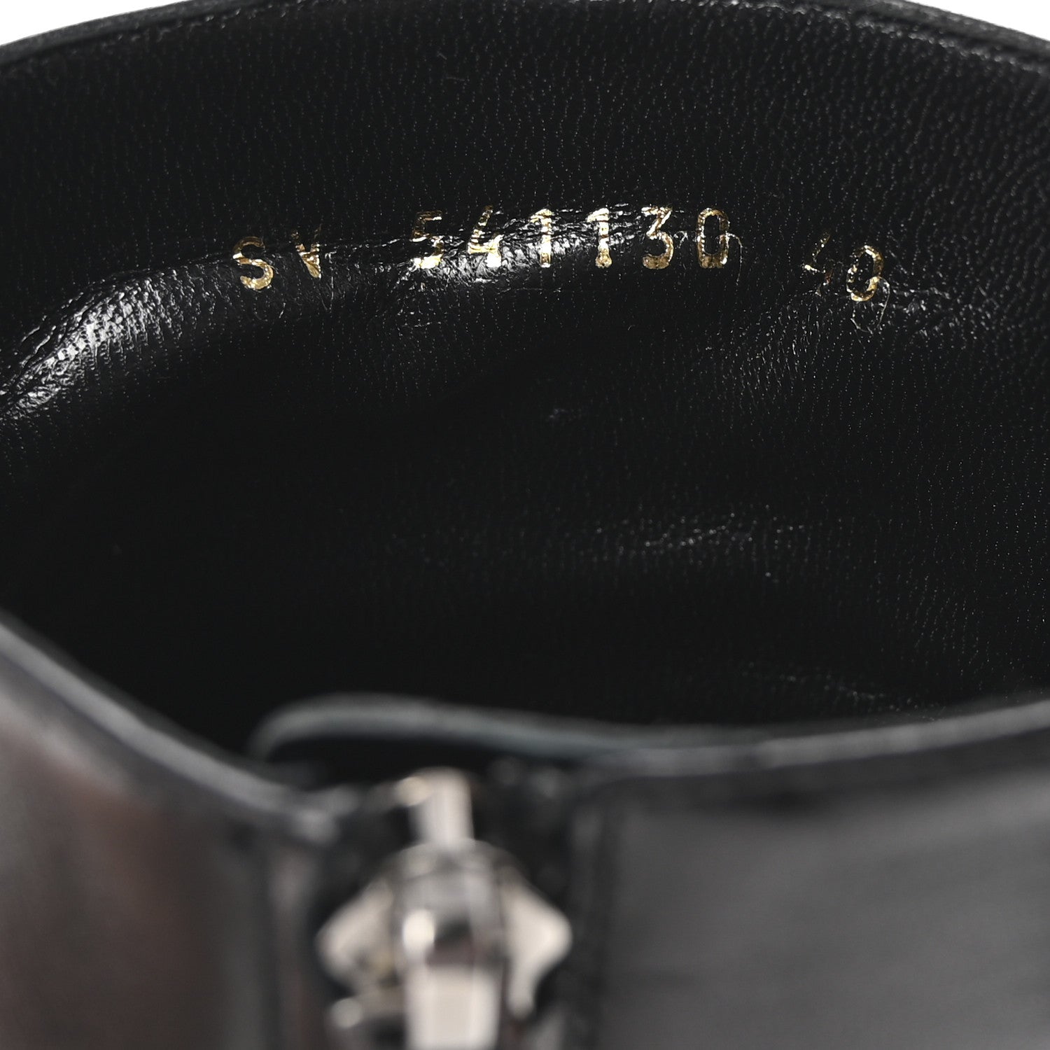Saint Laurent Nappa Vendome Loulou Ankle Zip Boot 40 Black 8 of 9
