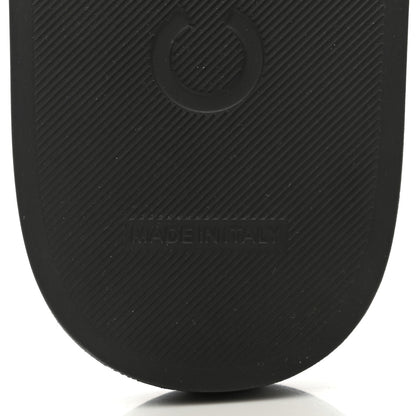 Chanel Lambskin Quilted CC Mules Sandals 37 Black 7 of 8