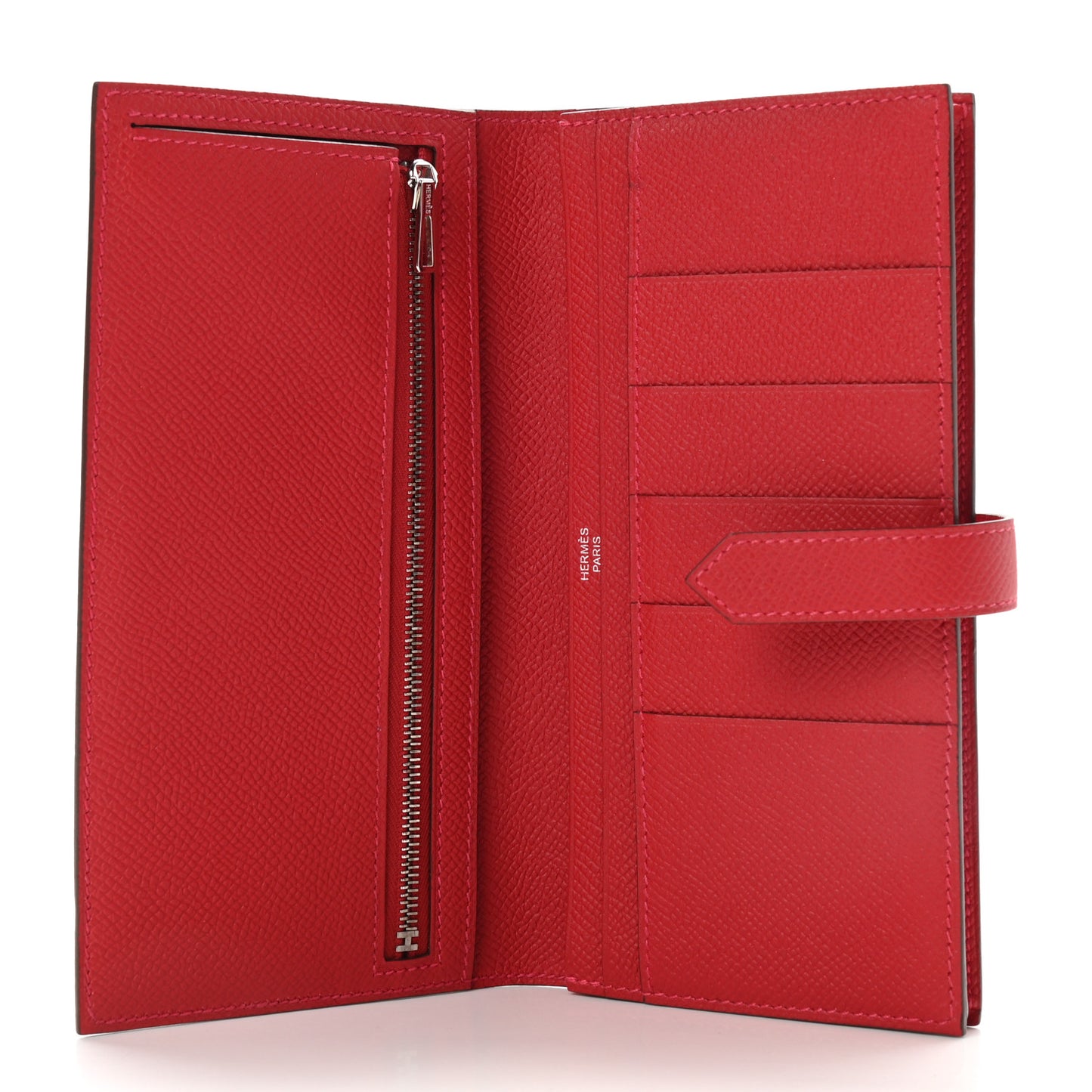 Epsom Bearn Gusset Wallet Rouge Casaque