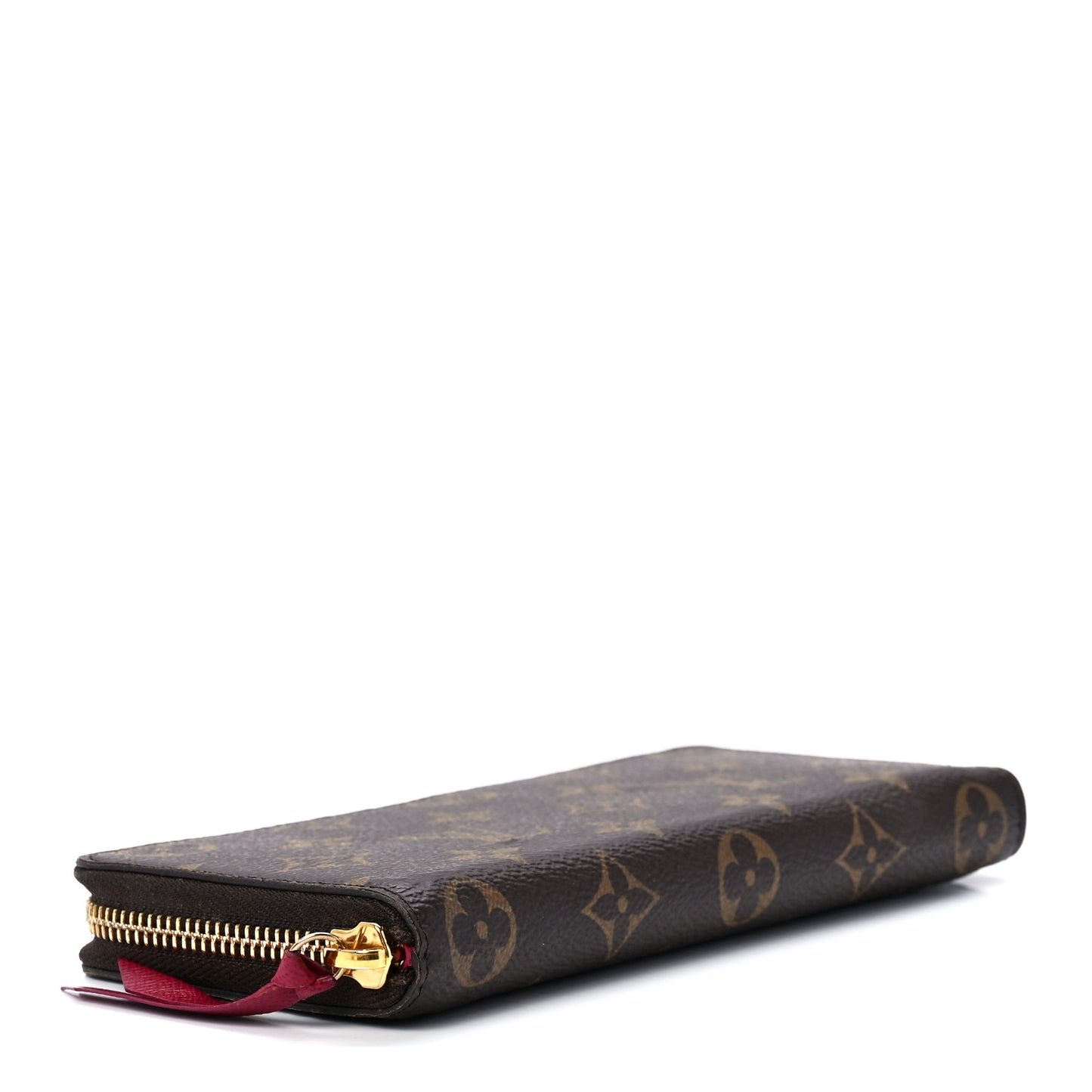 Monogram Clemence Wallet Fuchsia