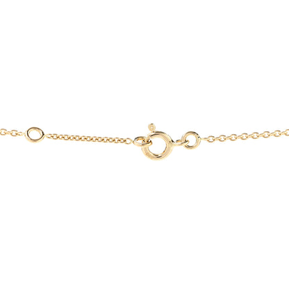 Christian Dior 18K Yellow Gold Diamond Lapis Lazuli Rose Des Vents Necklace 5 of 6