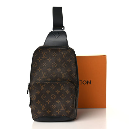 Louis Vuitton Monogram Macassar Avenue Sling Bag 9 of 9