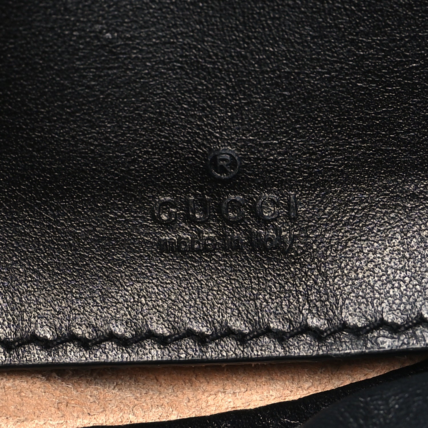 Gucci Calfskin Matelasse Mini GG Marmont 2.0 Bucket Bag Black 6 of 10