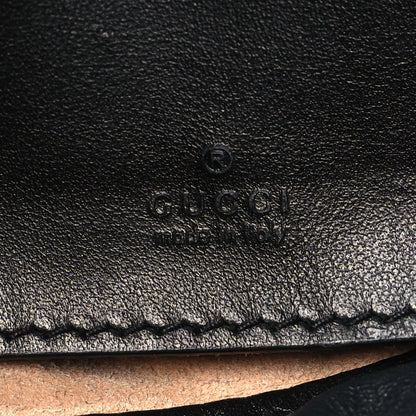 Gucci Calfskin Matelasse Mini GG Marmont 2.0 Bucket Bag Black 6 of 10