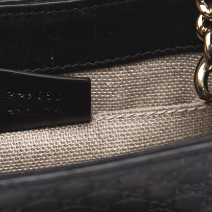 Gucci Microguccissima Mini Emily Shoulder Bag Black 9 of 11