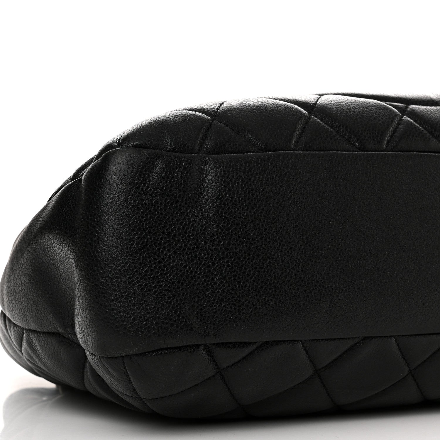 Chanel Caviar Quilted CC Timeless Soft Tote Black 9 of 10