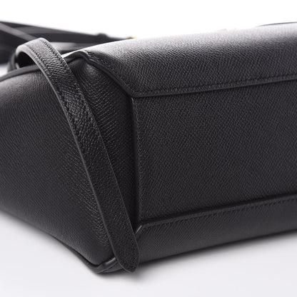 Celine Grained Calfskin Nano Belt Bag Black 7 of 9