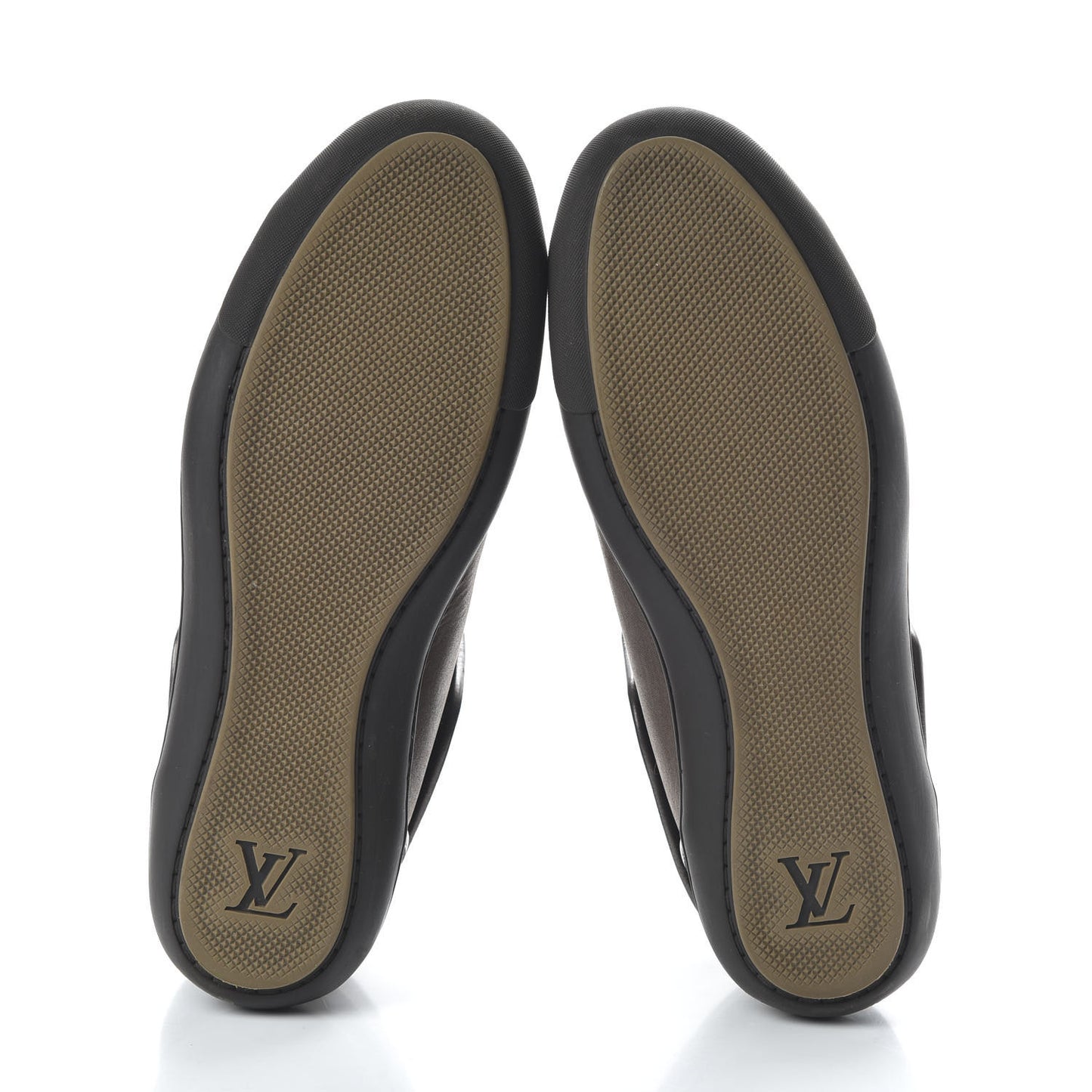 Calfskin Monogram Brea Sneaker 37 Brown