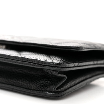 Chanel Caviar Quilted Wallet on Chain WOC Black 11 of 11