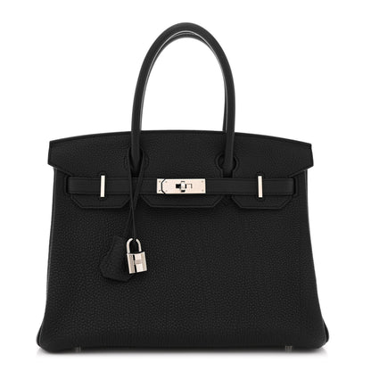 Hermes Togo BIRKIN 30 Black 1 of 10