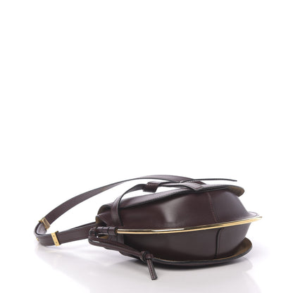 Loewe Calfskin Small Metal Gate Crossbody Bag Oxblood 3 of 8