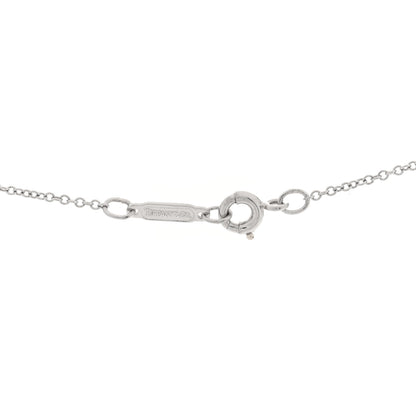 Tiffany Platinum Cultured Pearl Diamond Pendant Necklace 4 of 4
