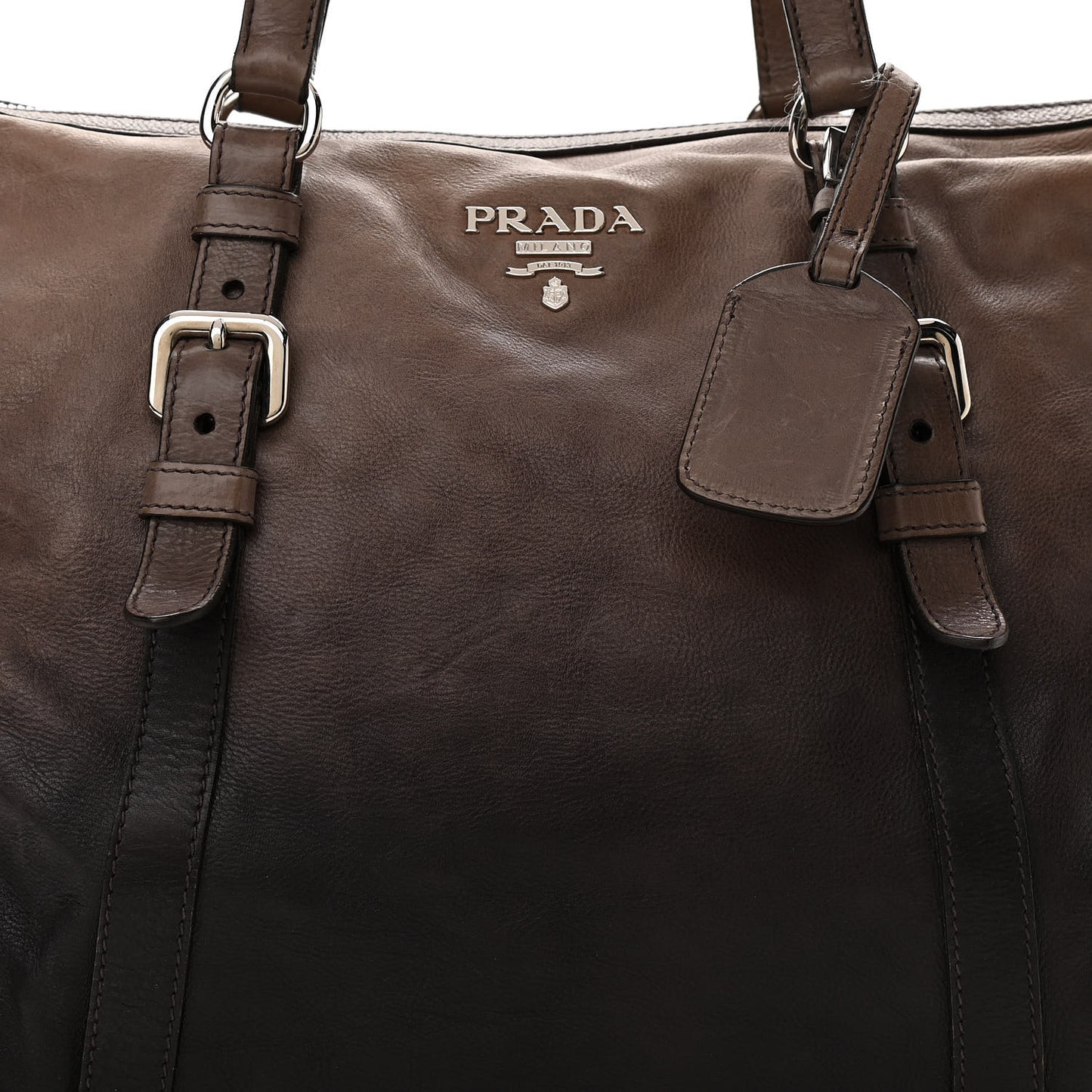 Glace Calf Shoulder Bag Ardesia Fumo