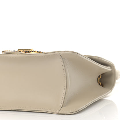 Salvatore Ferragamo Calfskin Quilted Gancini Flap Bag Peony 10 of 11