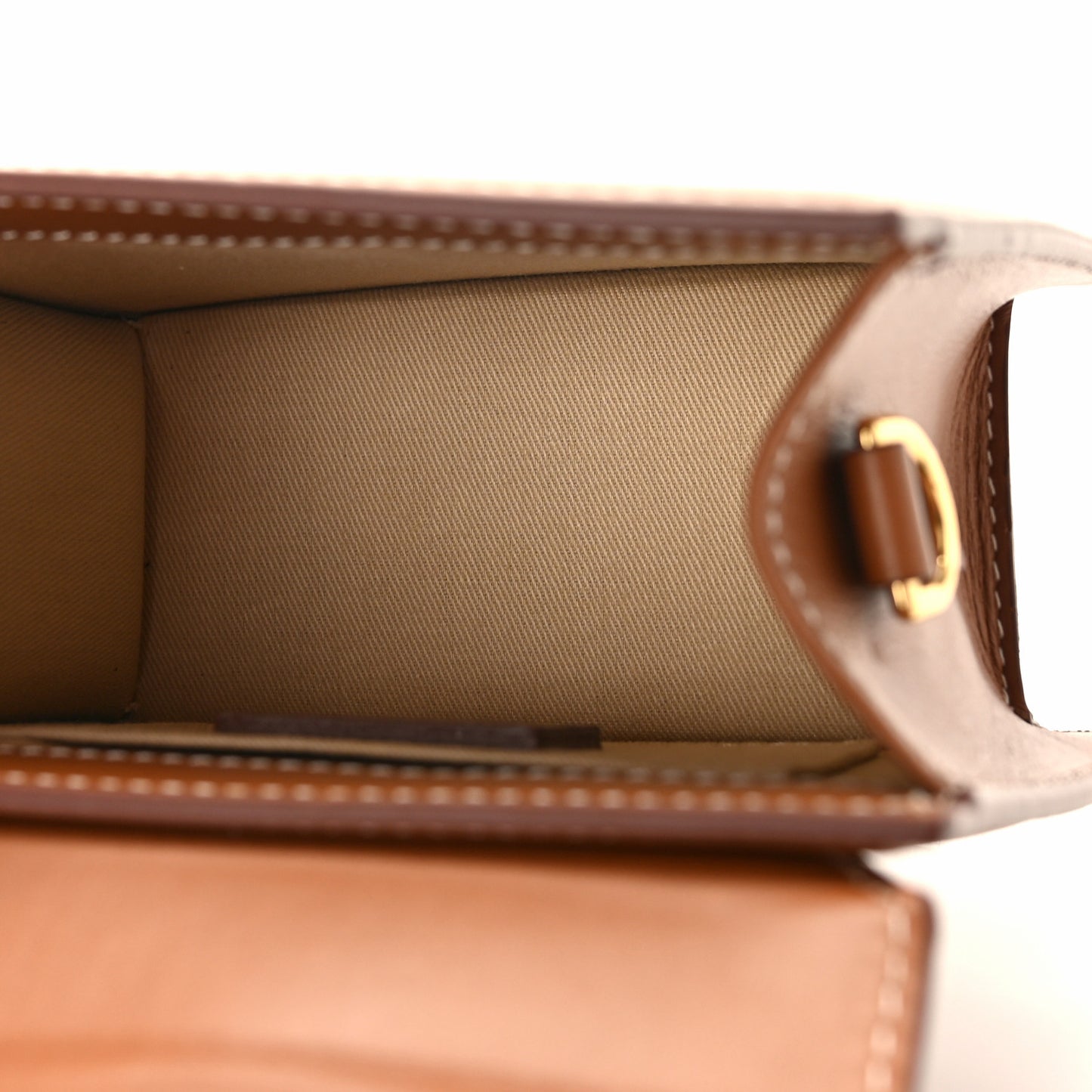 Smooth Calfskin Le Chiquito Boucle Moyen Brown