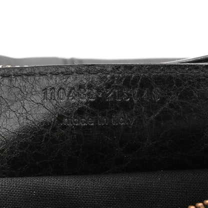 Balenciaga Chevre Classic Hardware Porte Toilette Clutch Black 7 of 9