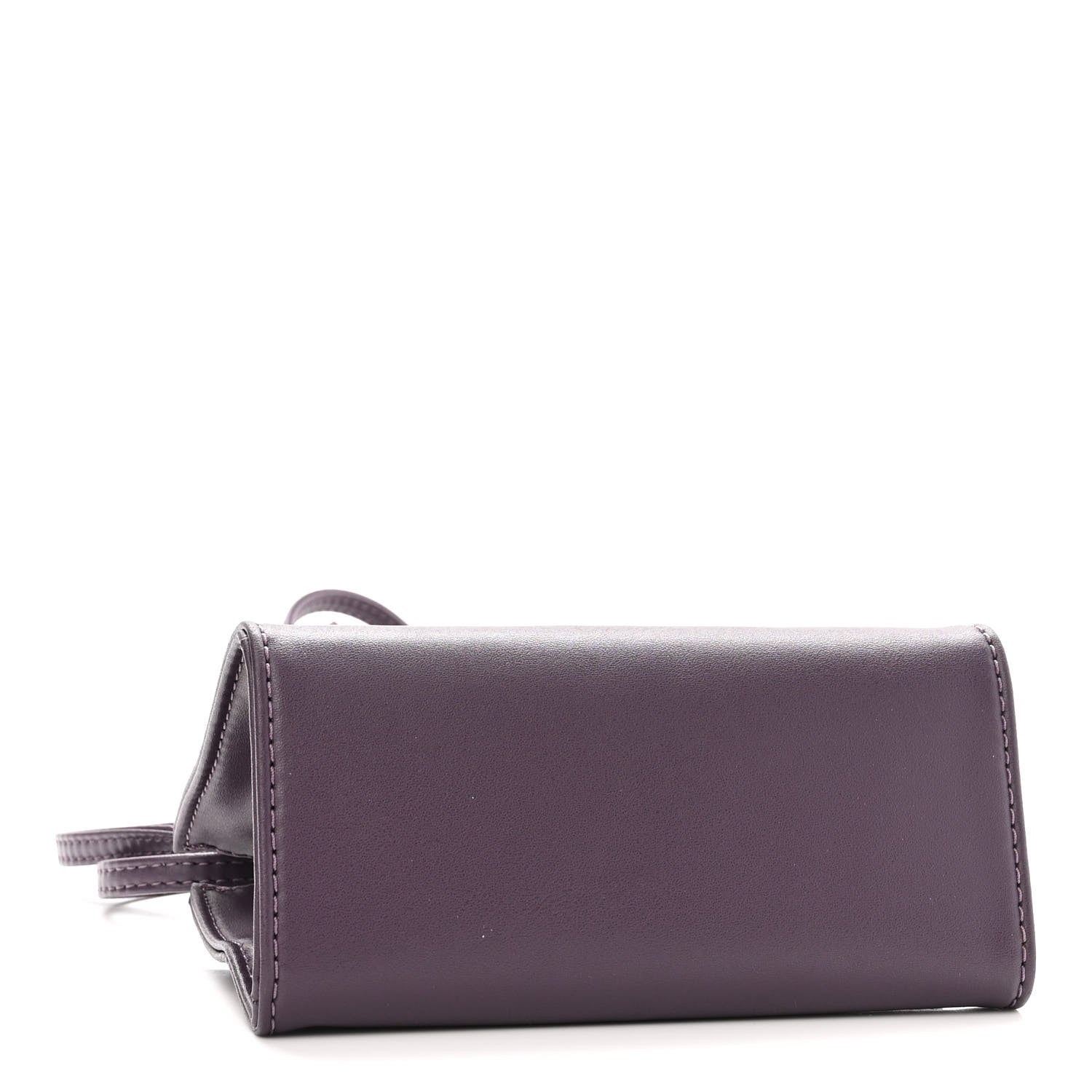 Telfar Vegan Leather Small Shopping Bag Eggplant 4 of 9