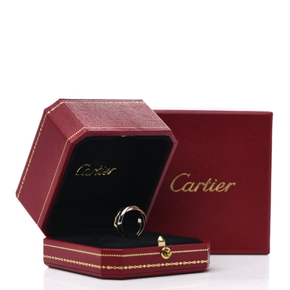 Cartier 18K Pink Yellow White Gold Classic Trinity Ring 49 4.75 6 of 6