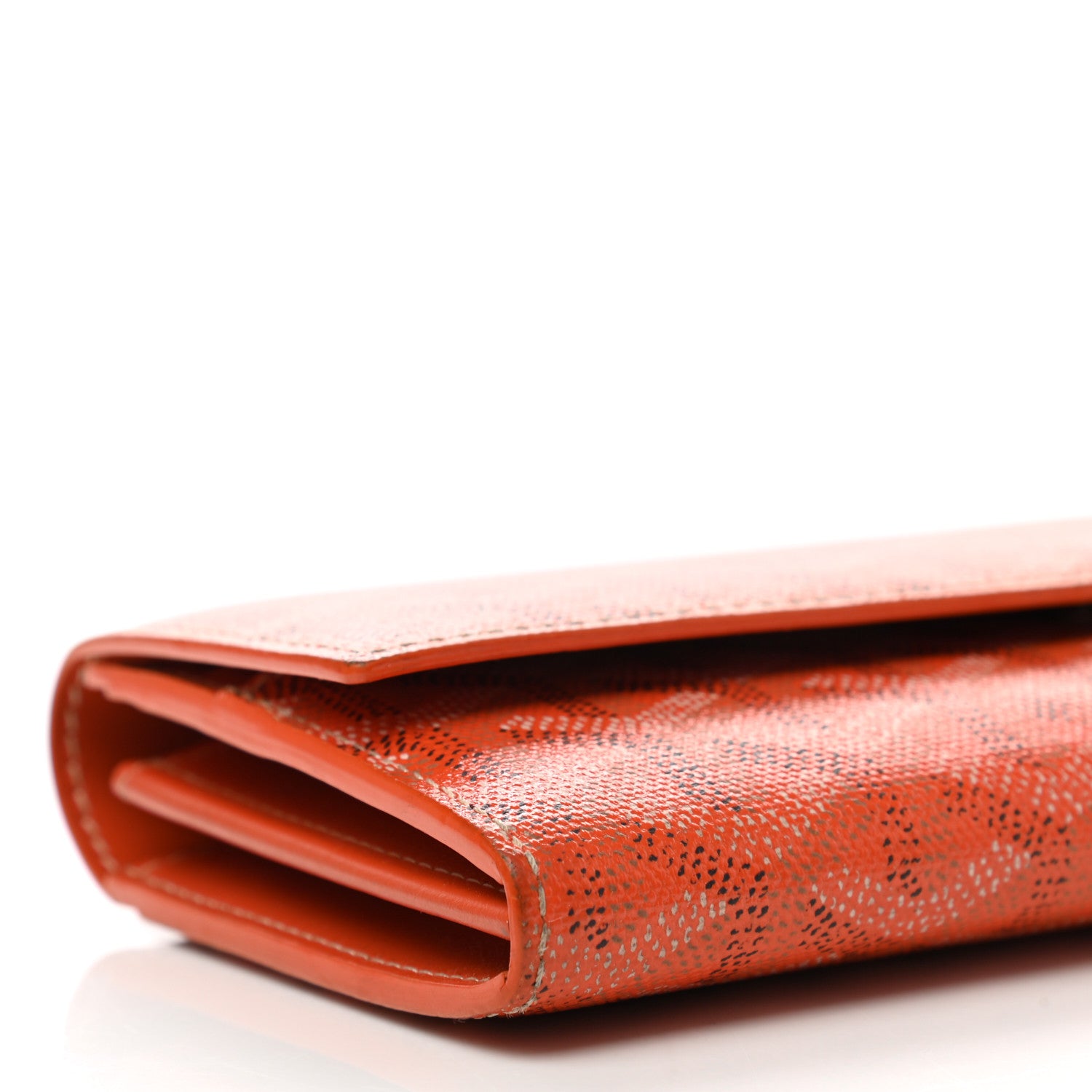 Goyard Goyardine Varenne Long Wallet Orange 12 of 13