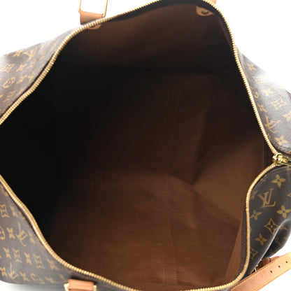 Louis Vuitton Monogram Keepall Bandouliere 55 5 of 14