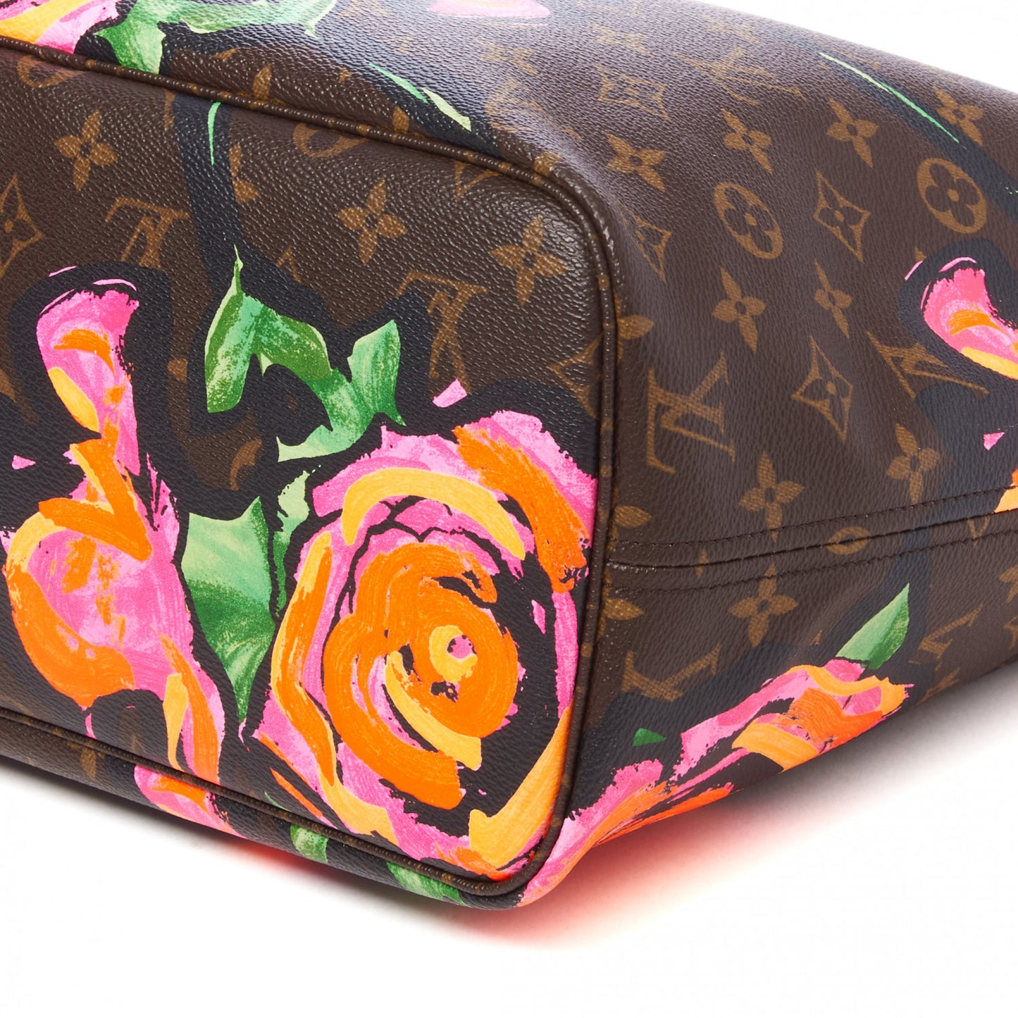 Monogram Roses Neverfull MM