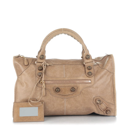 Balenciaga Agneau Giant 21 Rose Gold Hardware Work Seigle 1 of 9