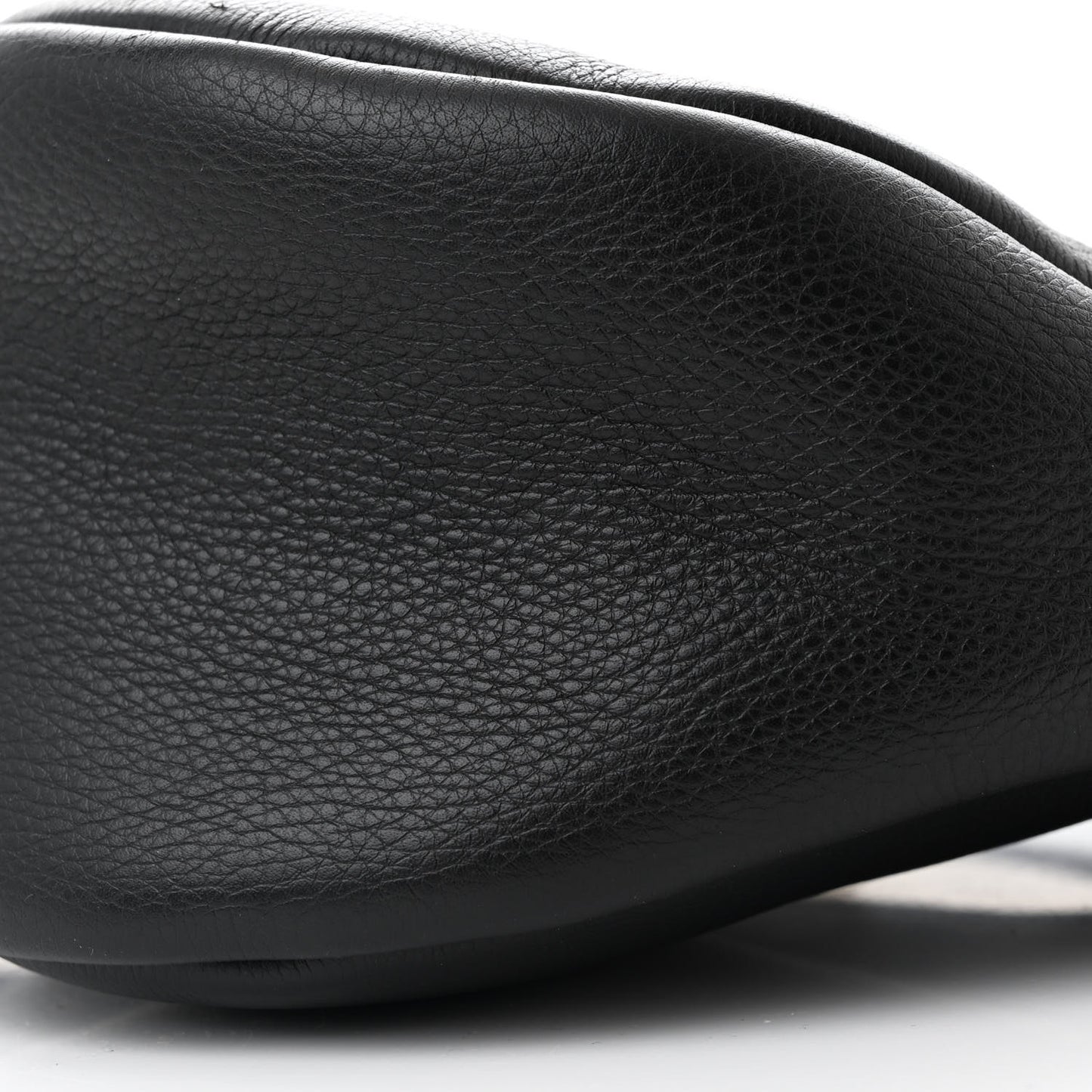 Smooth Calfskin Small Slouchy Banana Bag Black