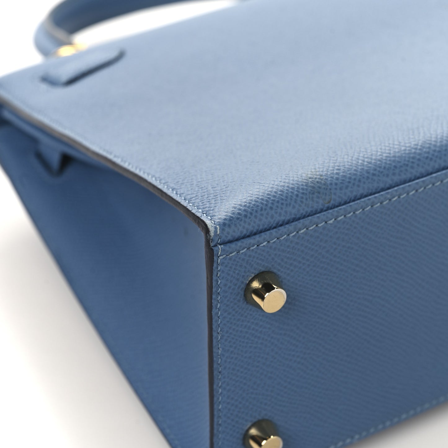 Epsom Kelly Sellier 25 Bleu Azur