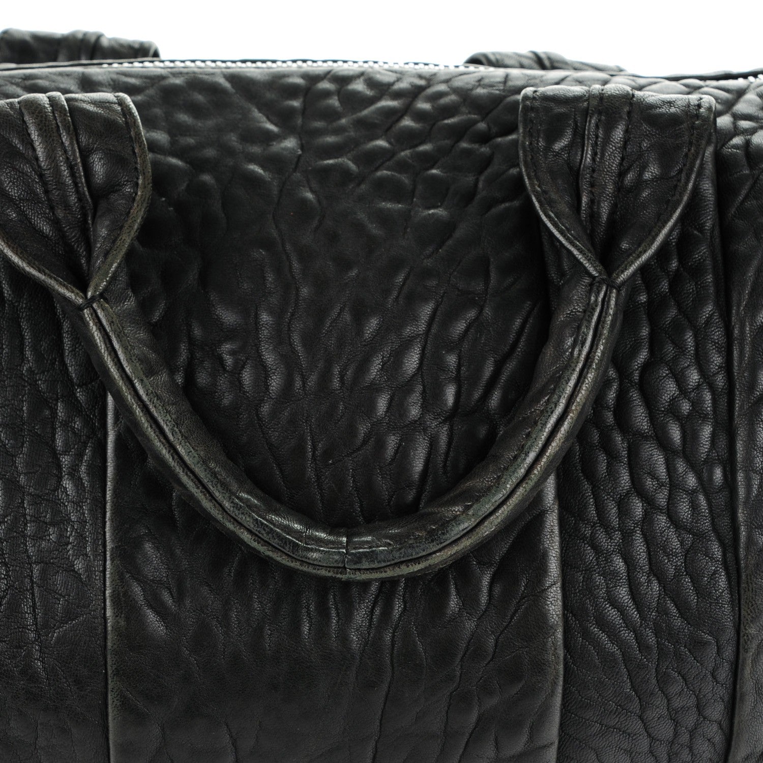 Alexander Wang Pebbled Lambskin Rocco Black Nickel Hardware 8 of 8