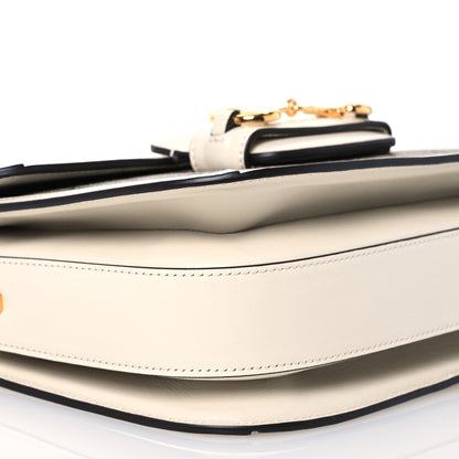 Gucci GG Supreme Monogram Horsebit 1955 Shoulder Bag Beige Mystic White 11 of 14