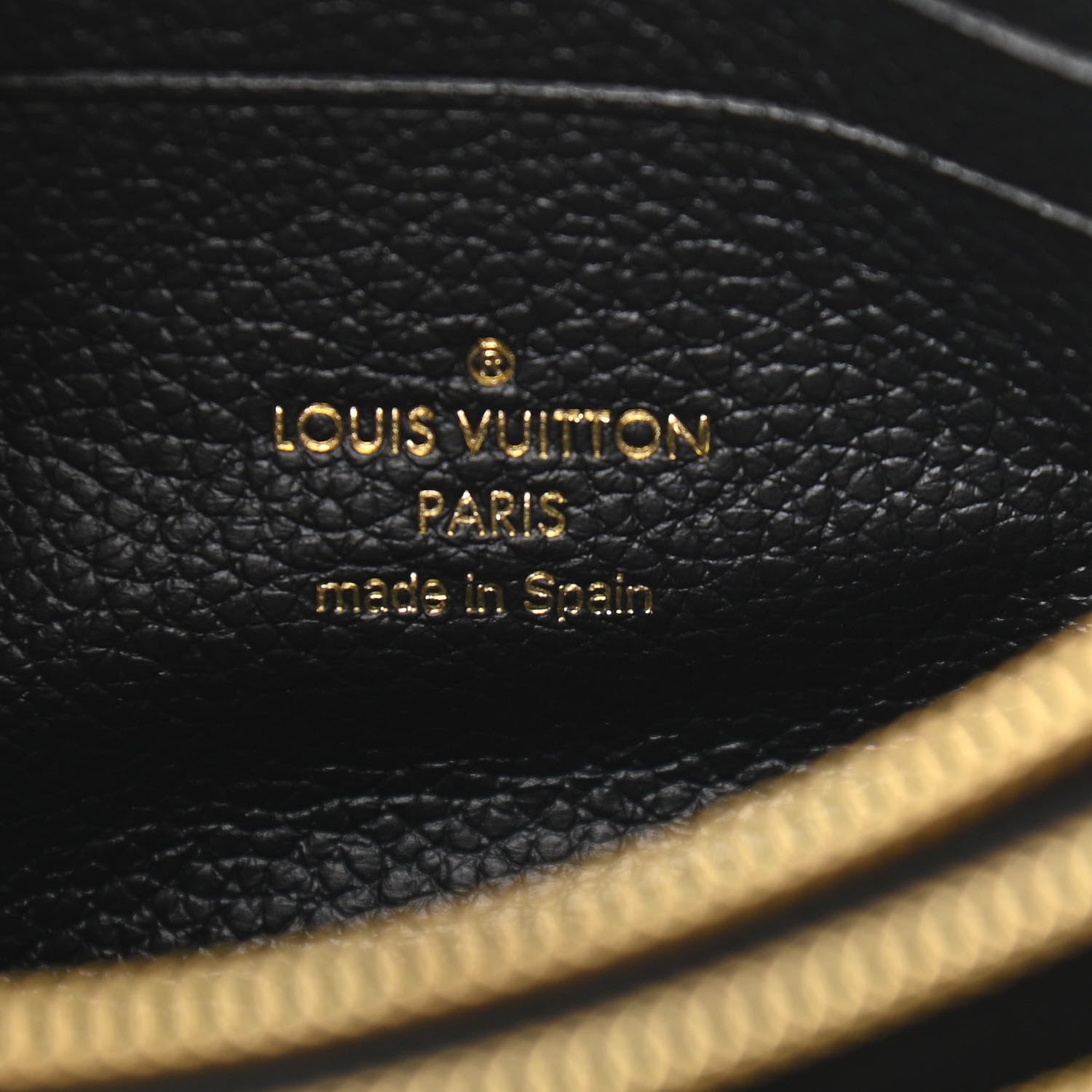 Louis Vuitton Empreinte Double Zip Pochette Black 8 of 11