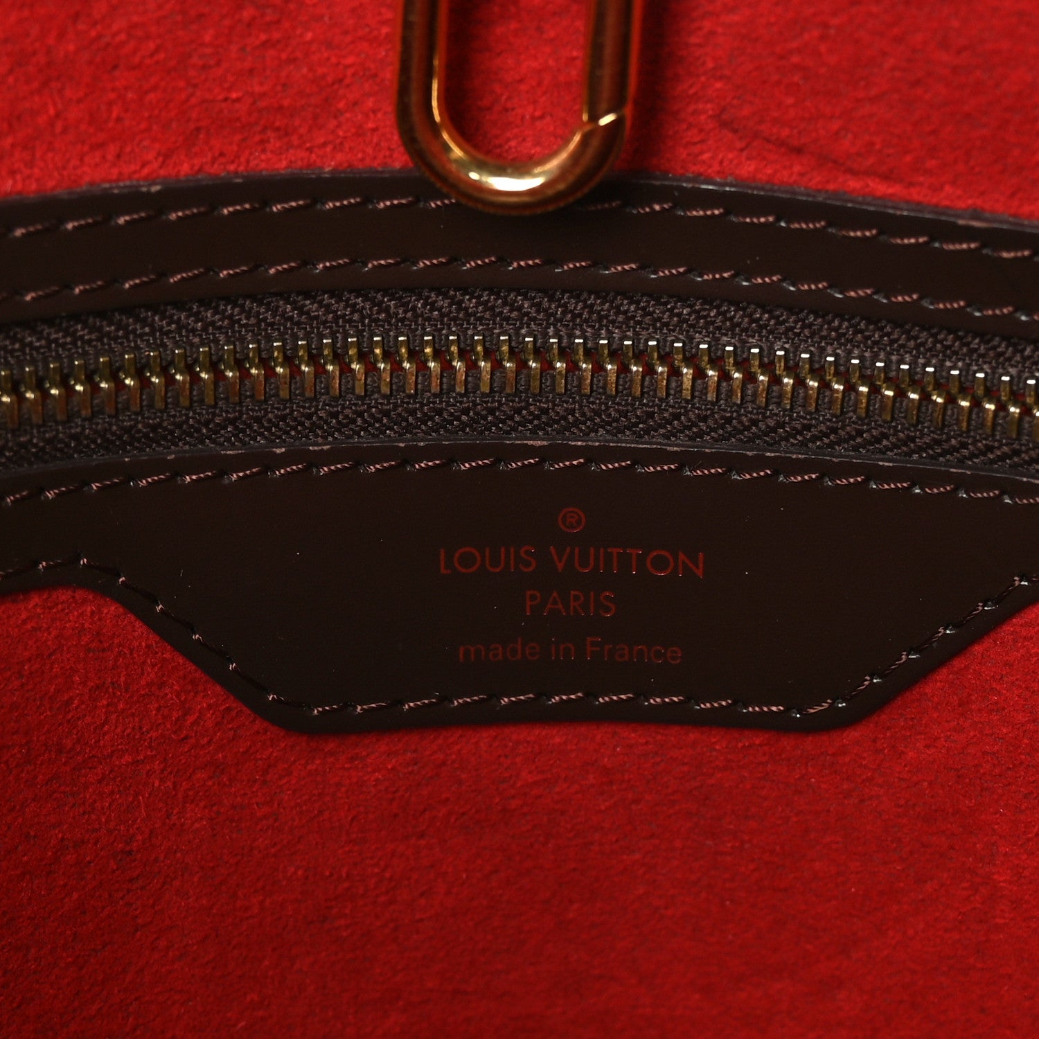 Louis Vuitton Damier Ebene Hampstead MM 6 of 11