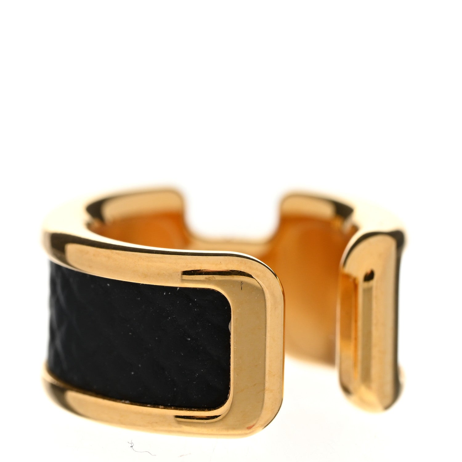 Hermes Epsom Olympe Ear Cuff PM Black 3 of 5