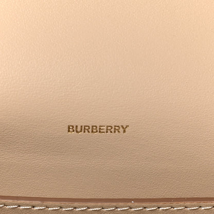 Burberry Canvas Check Hackberry Crossbody Bag Soft Fawn 5 of 8