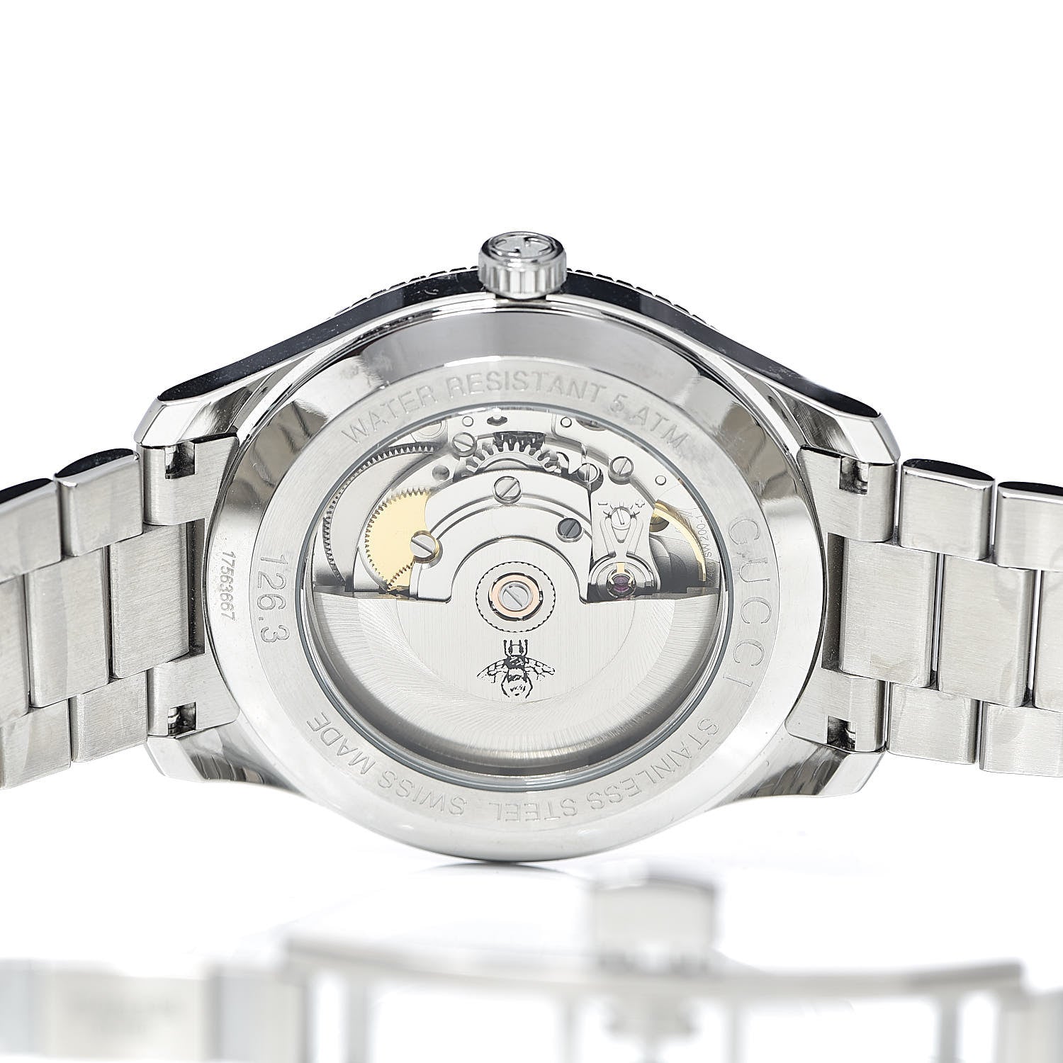 Gucci Stainless Steel 40mm G-Timeless Eryx Automatic Watch 5 of 8