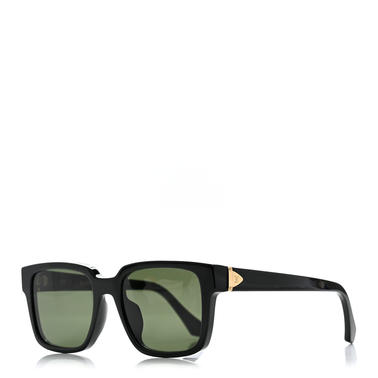 Acetate LV Square Sunglasses Z1692E Black