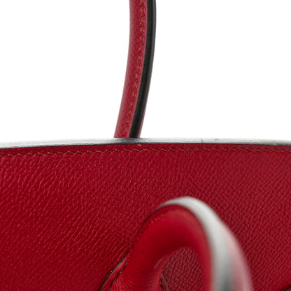 Hermes Epsom Birkin 35 Rouge Grenat 13 of 13