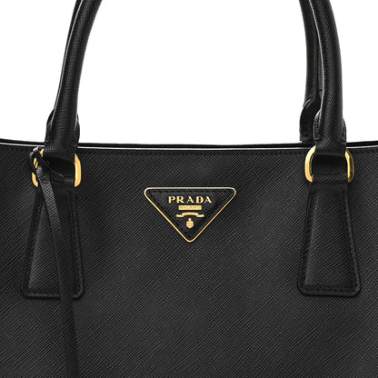 Prada Saffiano Lux Large Tote Black 9 of 11