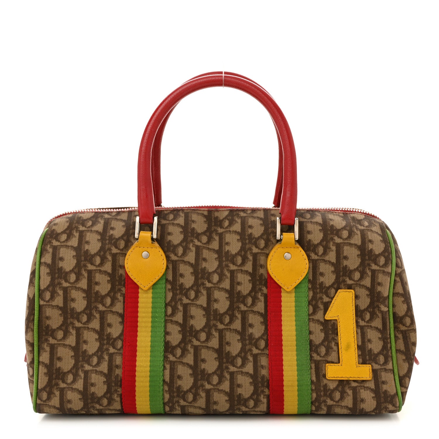 Christian Dior Monogram Rasta Boston Beige 1771737 – FASHIONPHILE