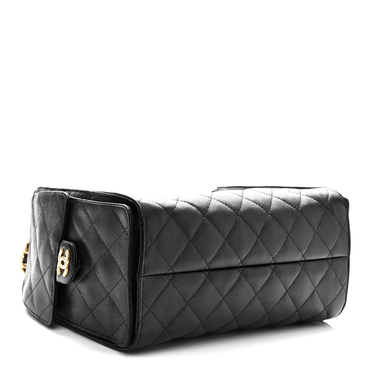 Chanel Caviar Quilted Small Chanel 25 Handbag Black 4 of 11