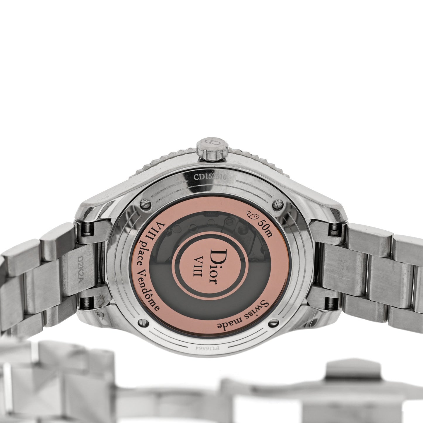 Stainless Steel Diamond Bezel 32mm Dior VIII Montaigne Automatic Watch