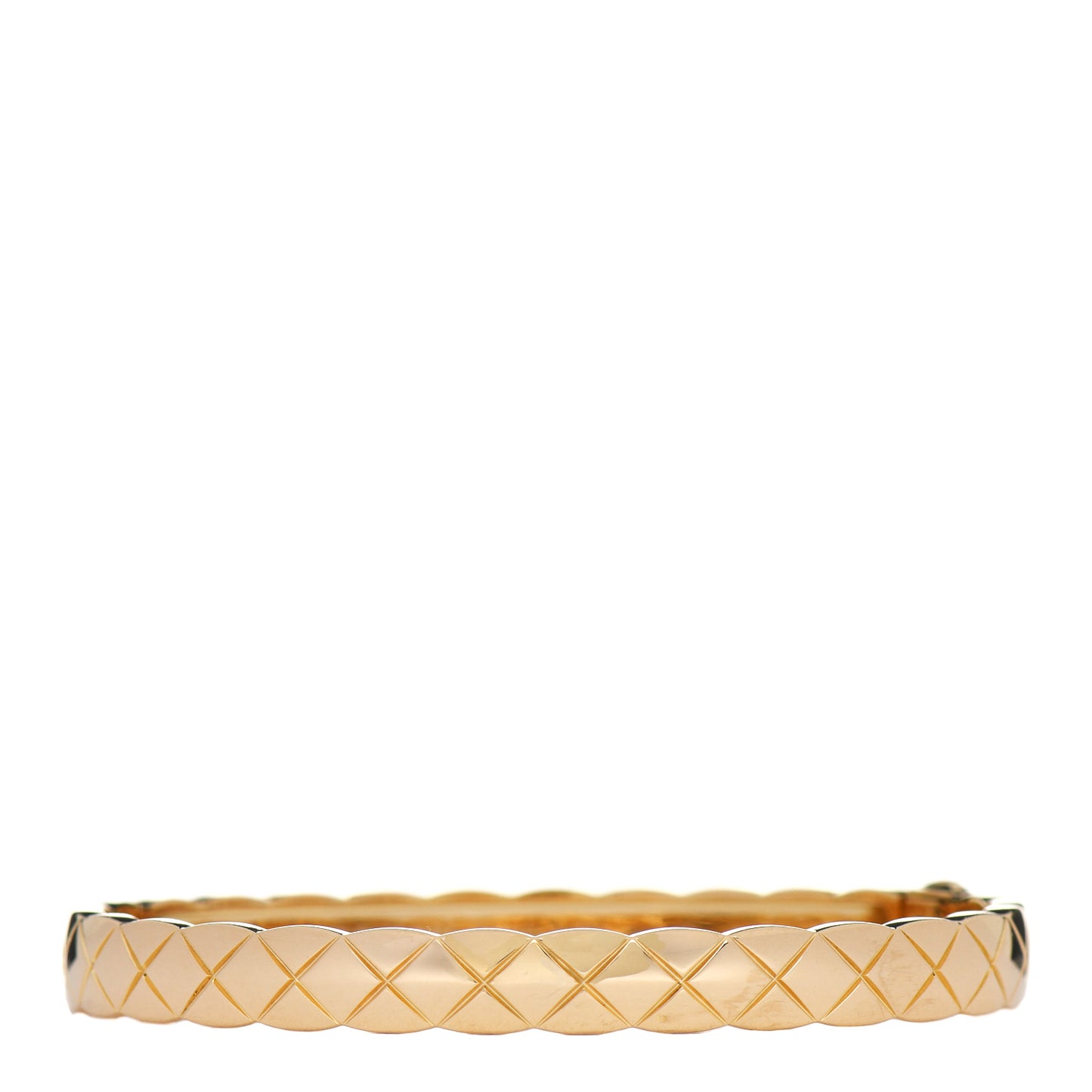 18K Yellow Gold Coco Crush Bangle Bracelet M