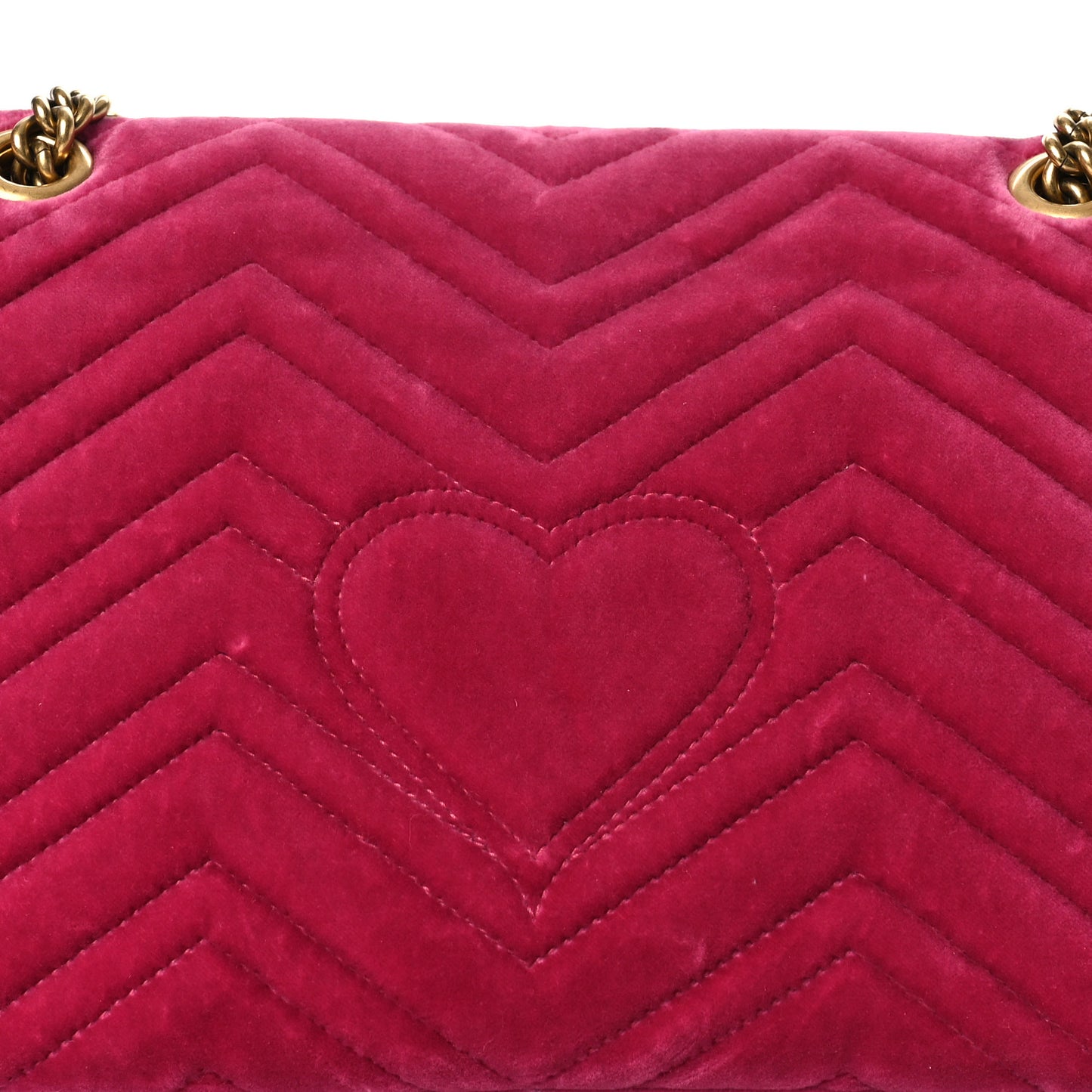 Velvet Matelasse Blind for Love Embroidered Medium GG Marmont Shoulder Bag Light Raspberry Rose Multicolor