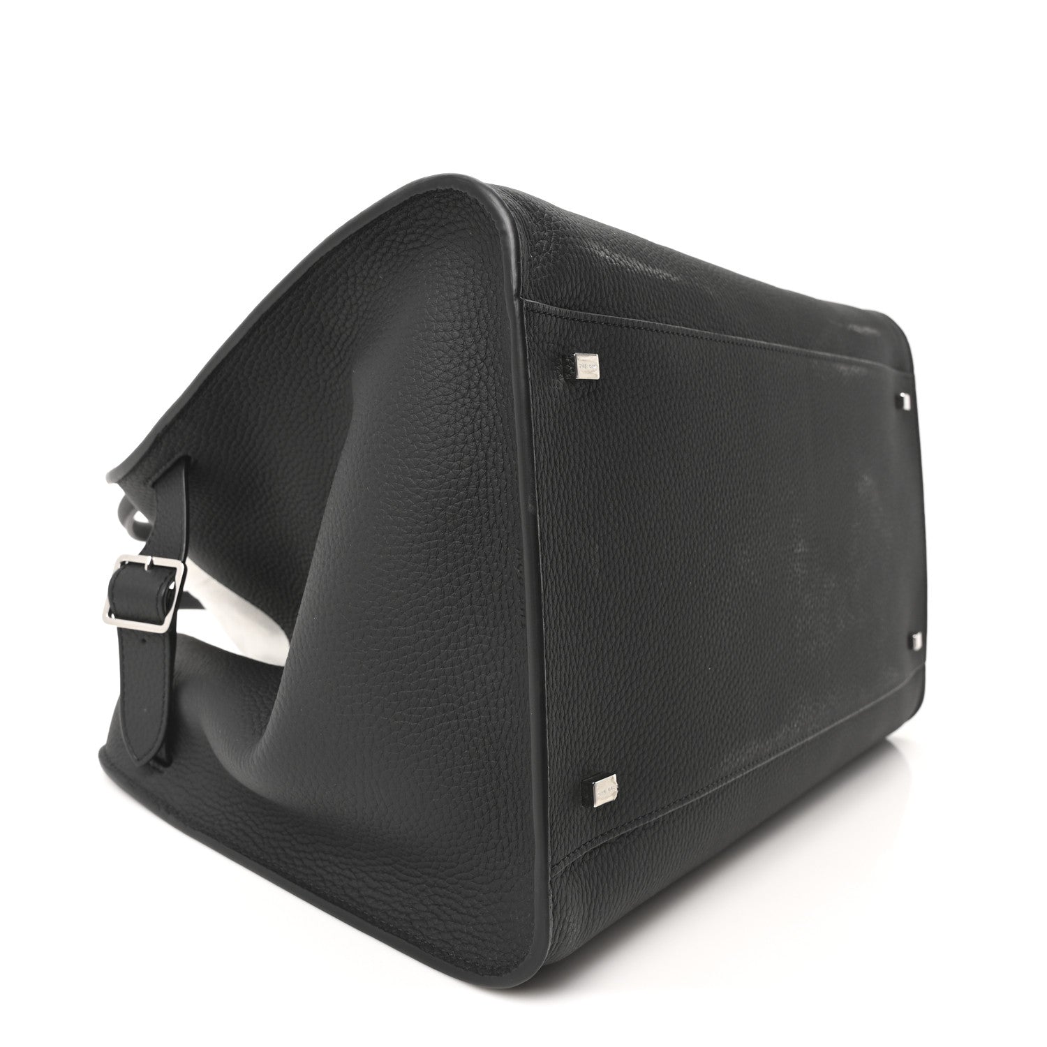 The Row Matte Grained Calfskin Soft Margaux 15 Black 8 of 9