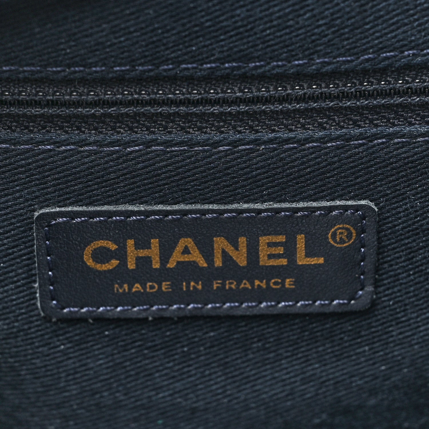 Chanel Caviar Quilted Large Business Affinity Flap Navy 7 of 12