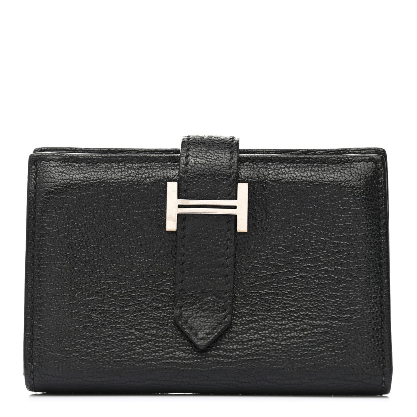 Chevre Mysore Mini Bearn Wallet Black